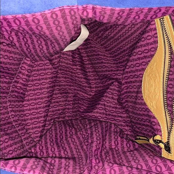 Kelsi Dagger 100% leather blue studded tote - Picture 4 of 7